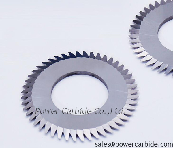 Solid Carbide PCB V-cut Saw Blades for aluminum