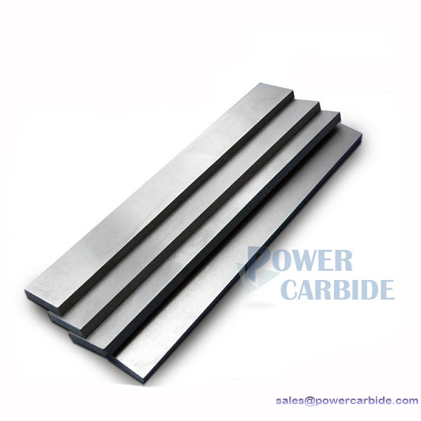 precision grounded tungsten carbide strips