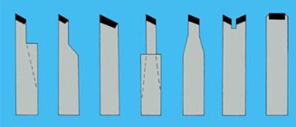 various types work rest blades