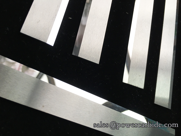 Tungsten carbide Staple fibre blades