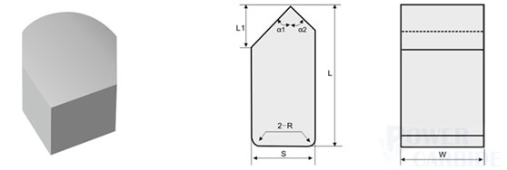 Carbide Saw tips JA series