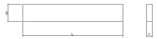 standard Tungsten carbide strips 