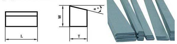 Tungsten Carbide Strips with Angle