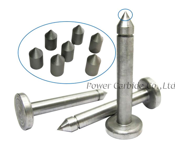 China tungsten carbide bush pins Concrete Litchi grinding