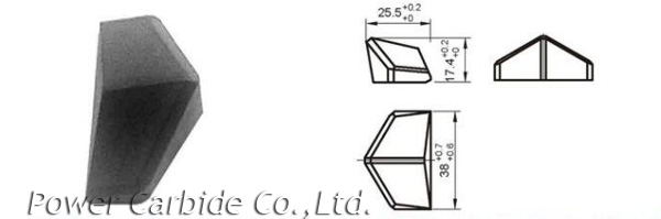 tungsten carbide tbm shield cutter blades