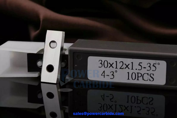 cemented tungsten carbide reversible inserts knives for wood